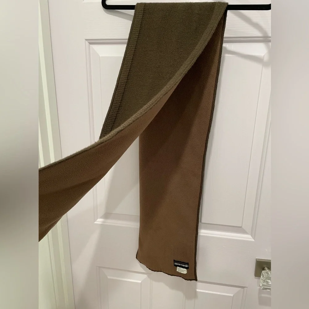Pierre Cardin 100% Wool Double Layer Scarf